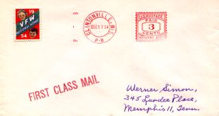 International Postal Supply Meter December  11, 1954